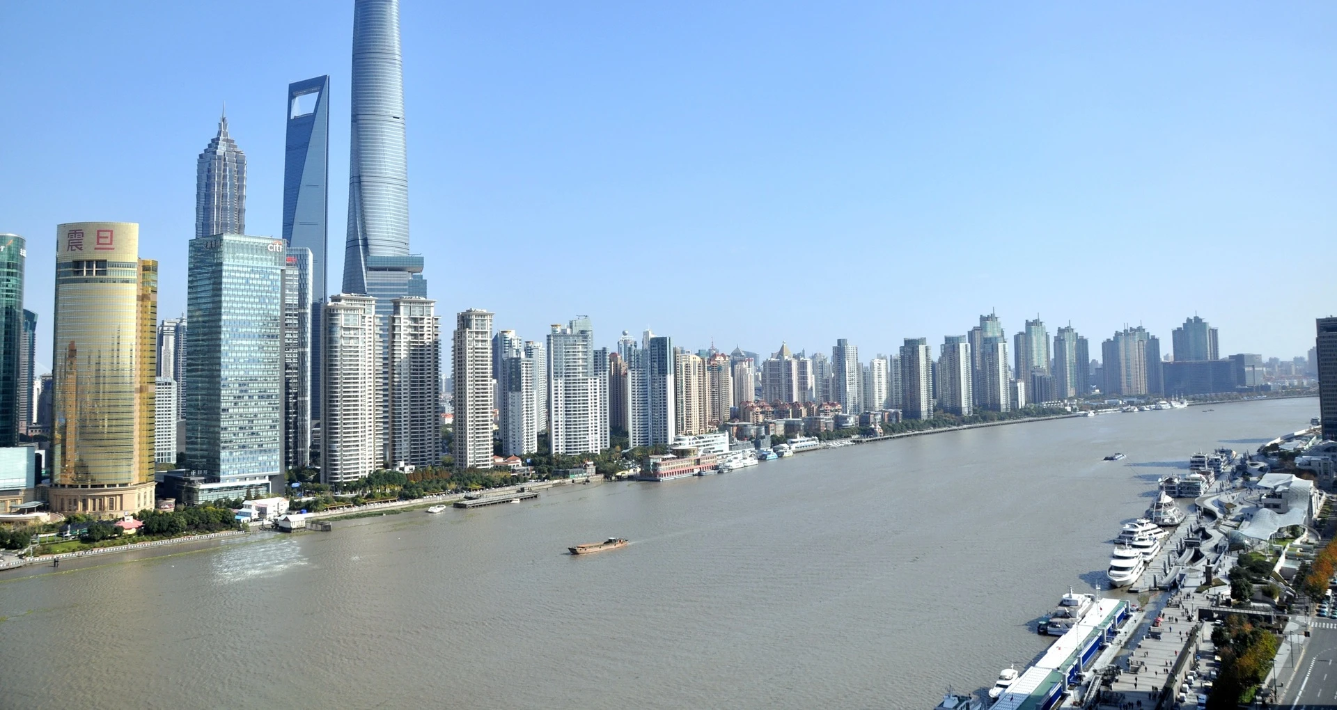 China_Shanghai_Panorama_Fluss
