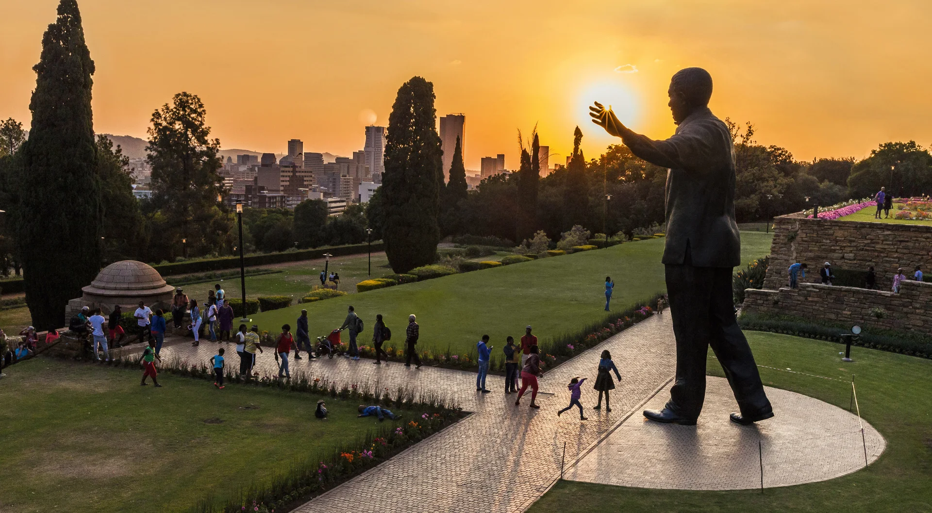 Suedafrika_Gauteng_Mandela Statue