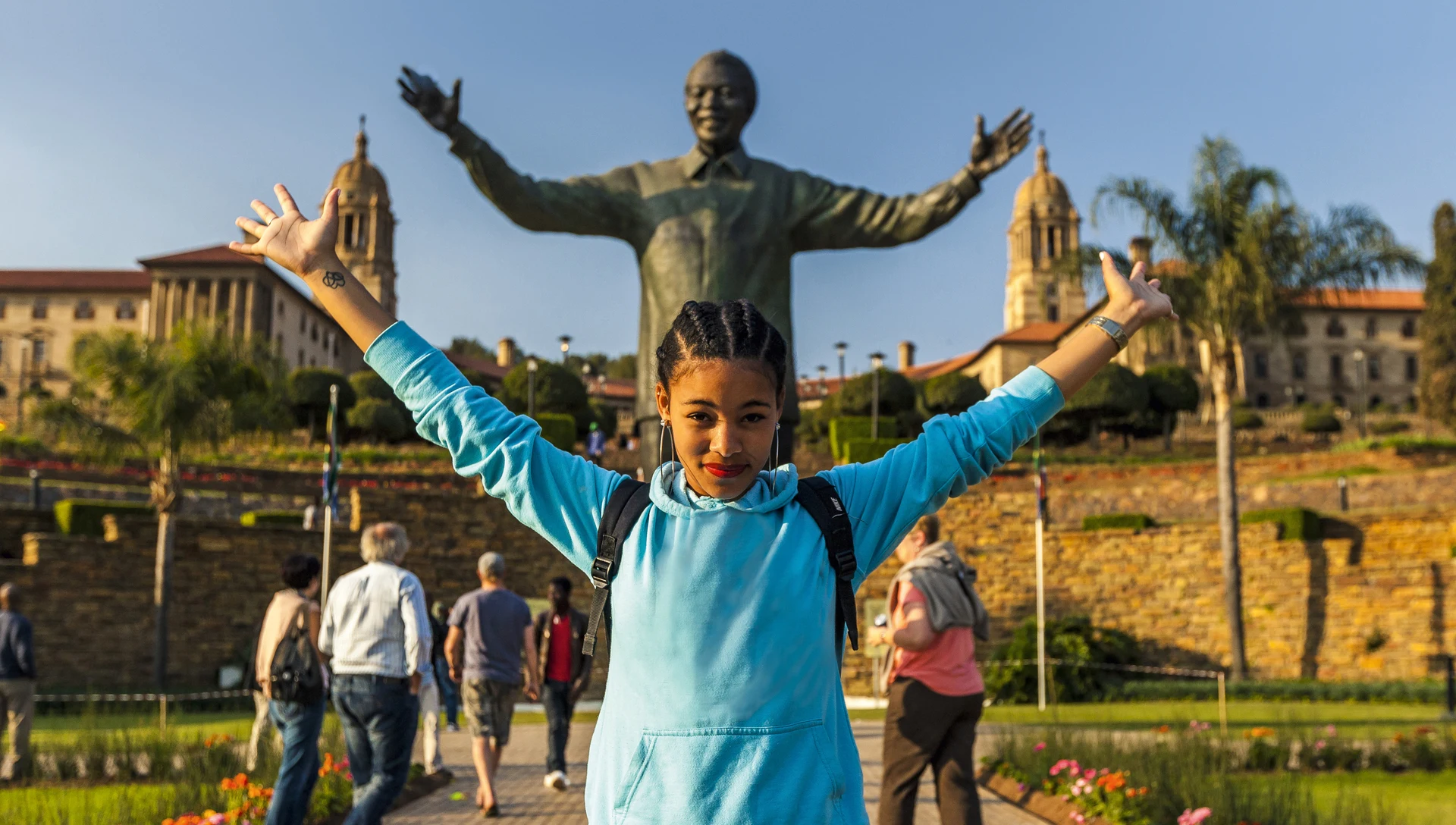 Suedafrika_Nelson Mandela Statue