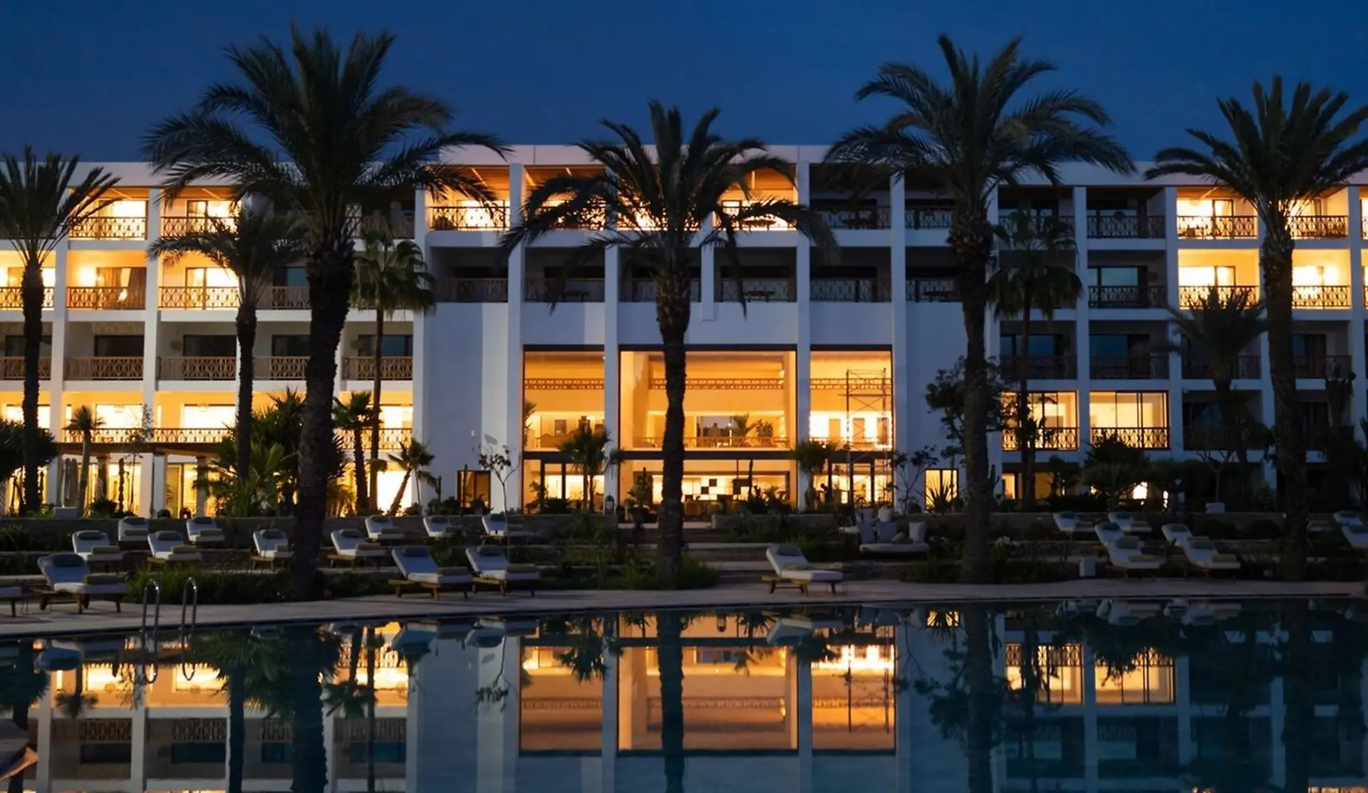 The View Agadir_by night